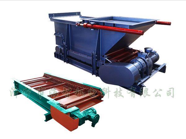 鏈板式給料機(jī)包括電控系統(tǒng)，電控系統(tǒng)包括就地控制系統(tǒng)和/或遠(yuǎn)程控制系統(tǒng)